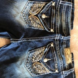 Embellished Miss Me Bootcut Jeans Size 30” x 34”